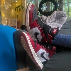Size 12 Red Nike Air Jordan 1 Zoom Air CMFT